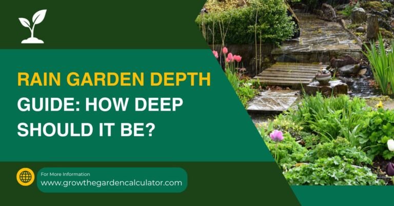 Rain Garden Depth Guide