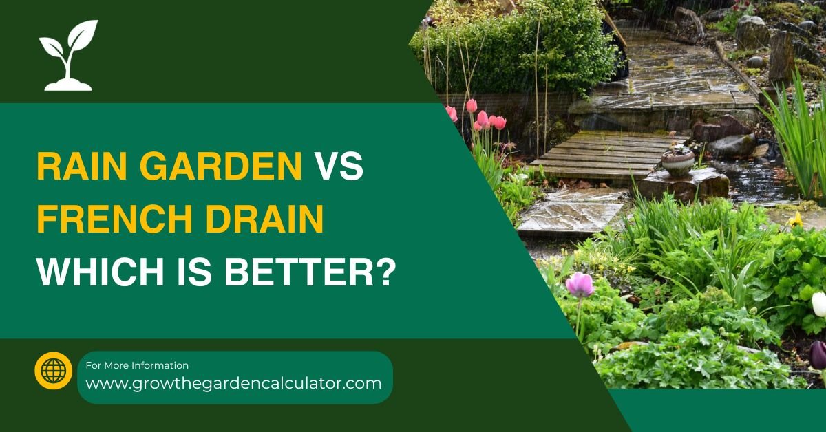 Rain Garden vs French Drain