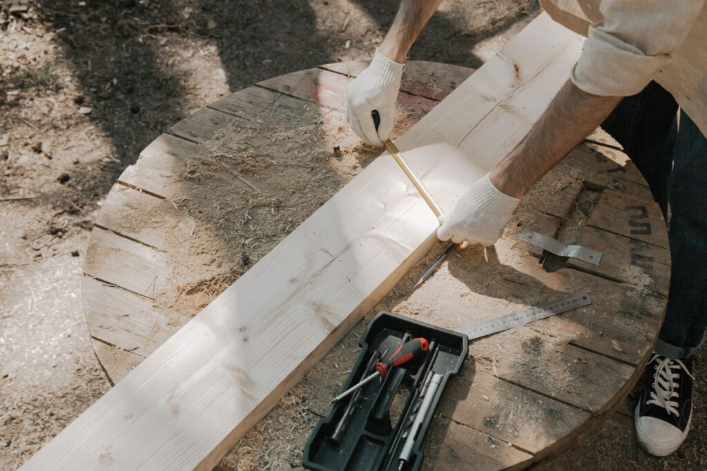 How to measure depth of a garden
