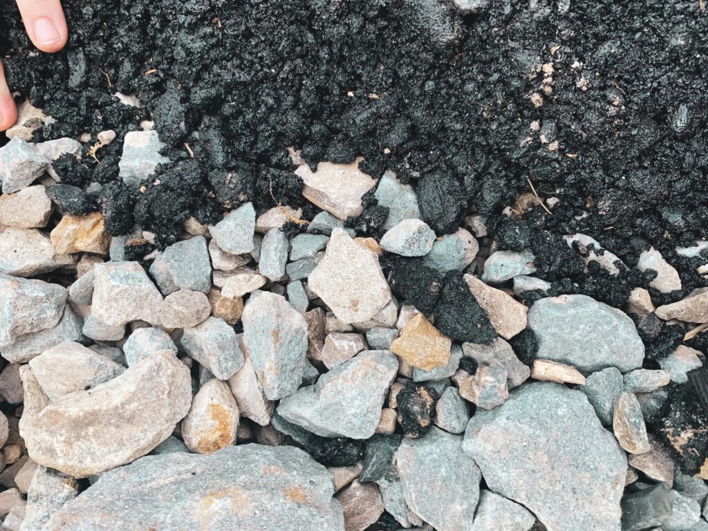 Mulch vs Rock