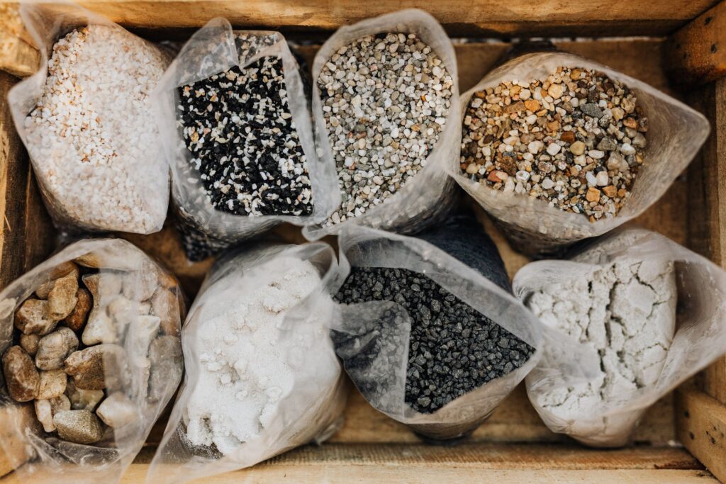Pea Gravel, River Rock, and Crushed Stone Compared